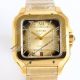 TW Factory Replica Cartier SANTOS Gold Stainless Steel (2)_th.jpg